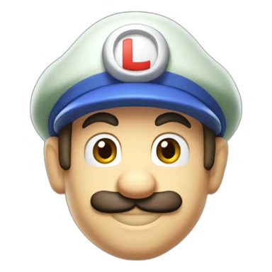 Luigi from nintendo sticker