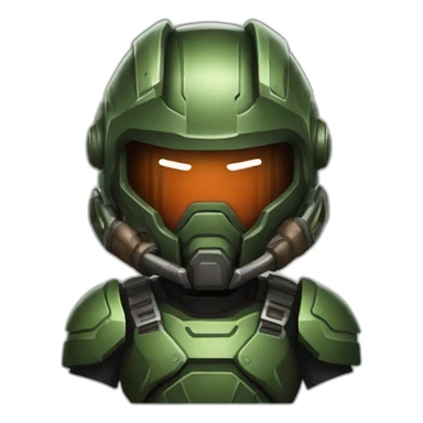 Doom slayer sticker