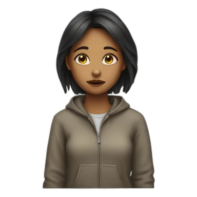 a girl with bad habits sticker