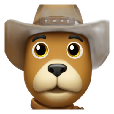 golang gopher cowboy sticker