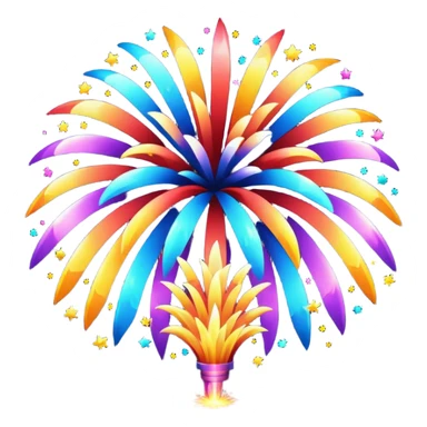 Fogos de artifício  sticker