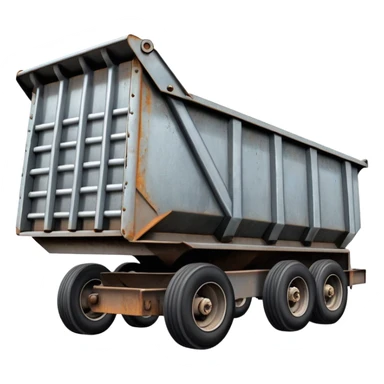 Dump trailer sticker