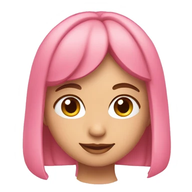 Conejito rosa sticker