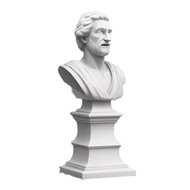 Majestic sculpture  sticker