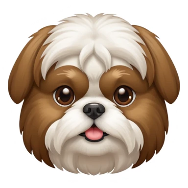 Shithzu dog  sticker