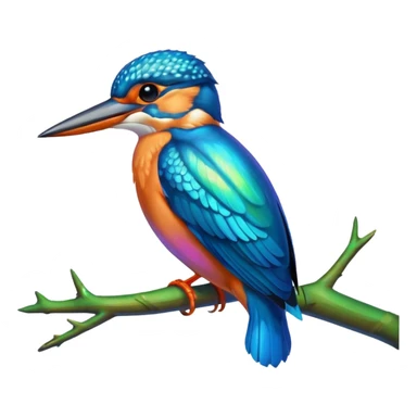 Kingfisher sticker