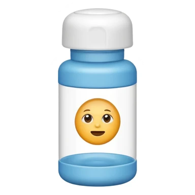 Pill bottle sticker