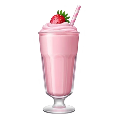 Strawberry milkshake  sticker