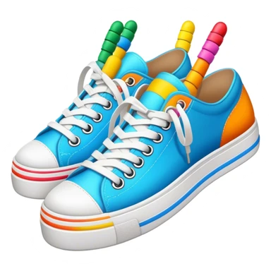 SHOES WITH SPRING sticker