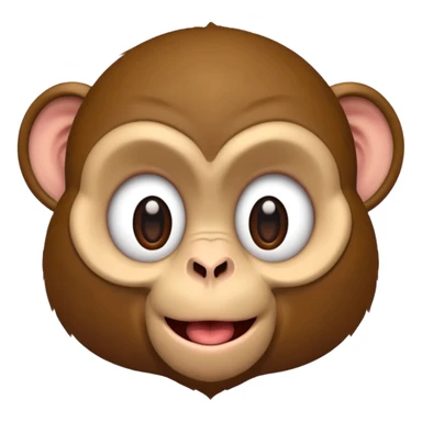 stupid monkey sticker