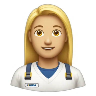 Ikea coworker sticker