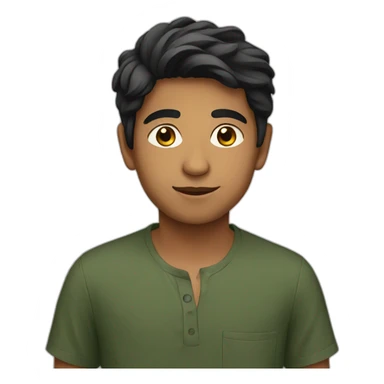 Pakistani boy   sticker