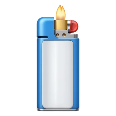 white lighter sticker