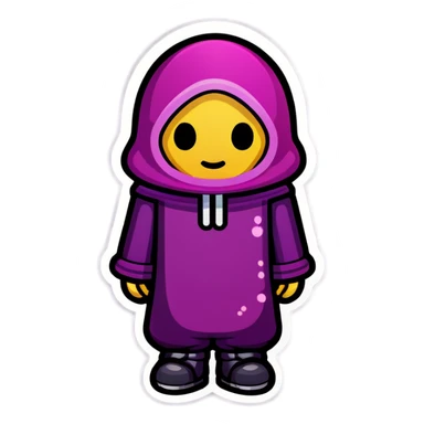 Squid game player 230 inspired emoji sticker