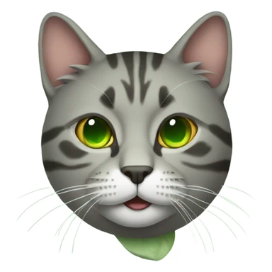 Marijuana cat sticker