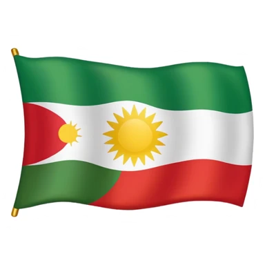 Kurdistan flag emoji sticker