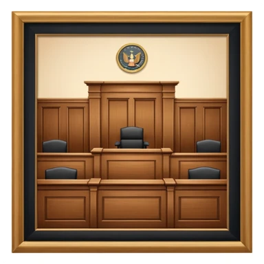  courtroom sticker