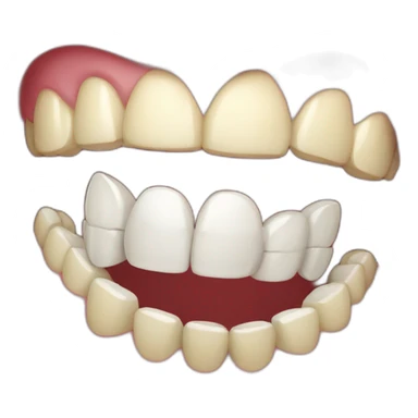 Teeth Chegwin sticker