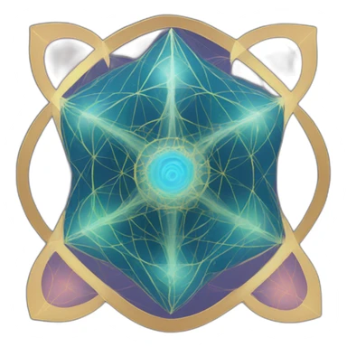 sacred geometry sticker