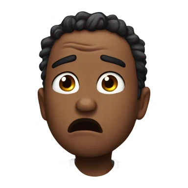 Confused cry bf sticker