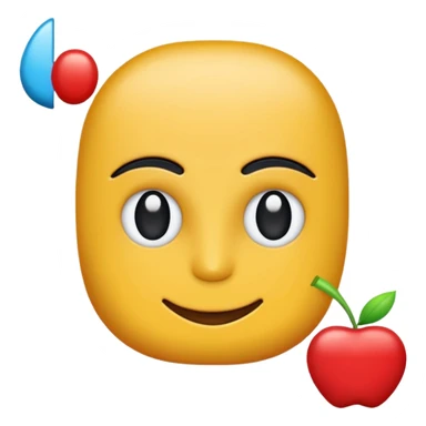 Yuvarlak bir TikTok mavi tik emojisi sticker