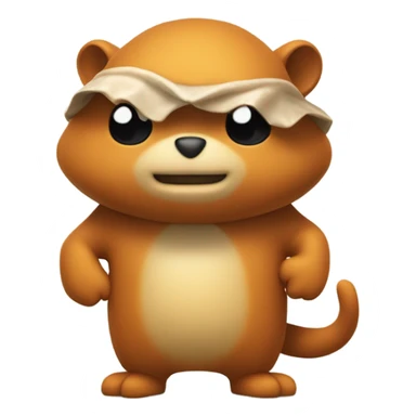 Create a mix of the Rust programming language Rustacean mascot and the Golang gopher mascot! sticker