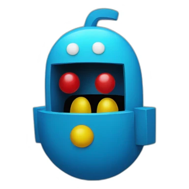 Pac man beau sticker