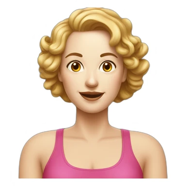 biritish 45yo lady who loves organic products. white skin sticker