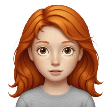 Ginger girl sticker