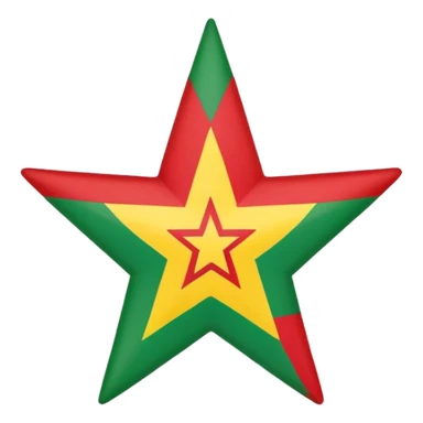 Oromo flag sticker