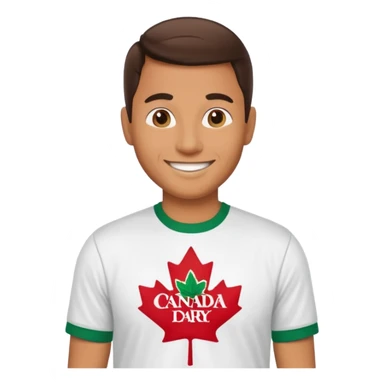 Guy working for canada dry sticker