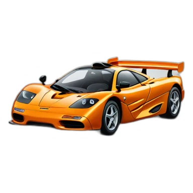 mclaren f1 car sticker