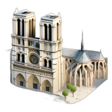 Paris Notre-Dame sticker