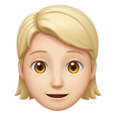 Anxious happy sticker