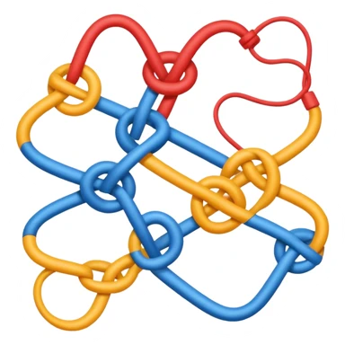 connection and relation sticker