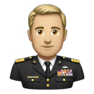 strategic man sticker