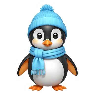 cute penguin character, winter vibe, small scarf, 3D cartoon, mobile game icon style, clean background, no text, no watermark


 sticker