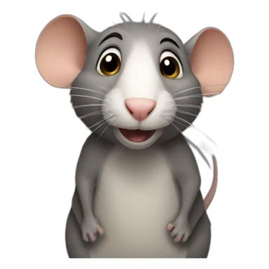 splinter the rat sticker