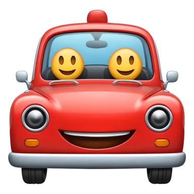 Happy car sticker