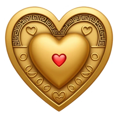 
heart and Egypt sticker