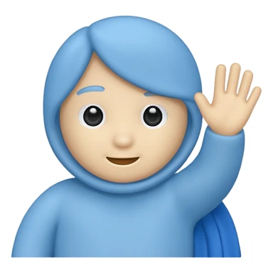 Un huggy wuggy saludando sticker