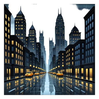 Gotham city  sticker