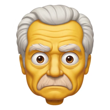  Abe Simpson from The Simpsons sticker