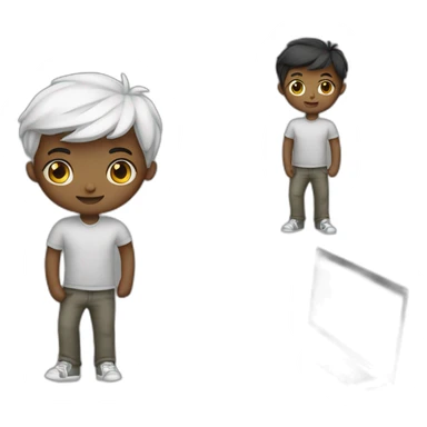 A 23 year old product designer with macbook sticker