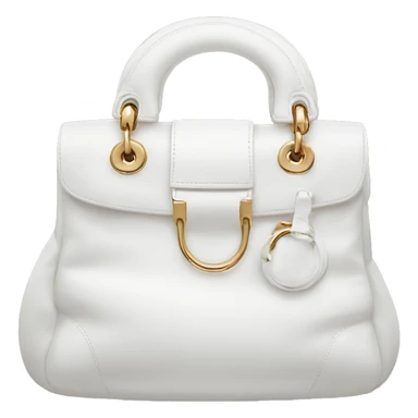 a white dior bag  sticker