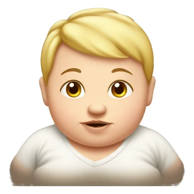 Fat baby  sticker