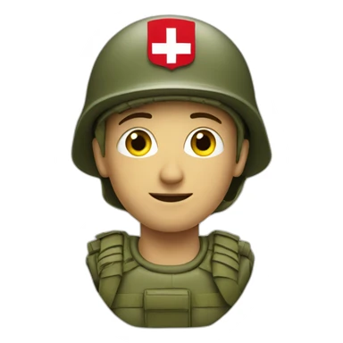 swiss soldier army sticker