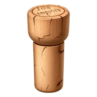 wine cork sticker