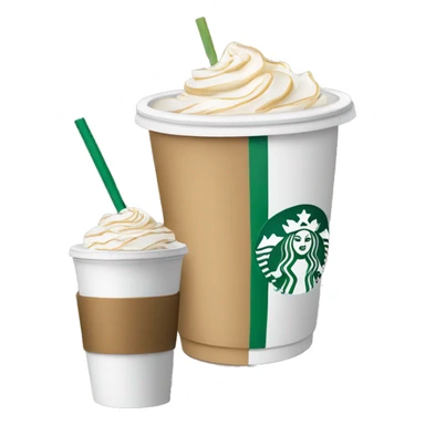 Starbucks cup with a drink Starbucks cup with a drink sticker