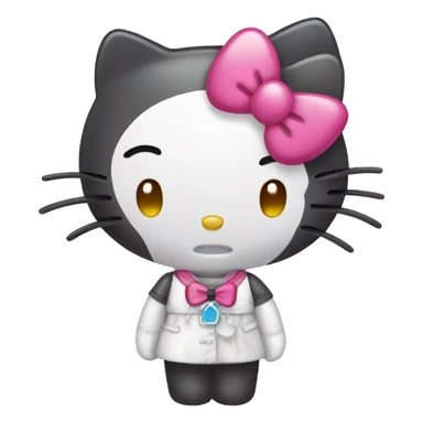 Hello kitty amoureuse sticker